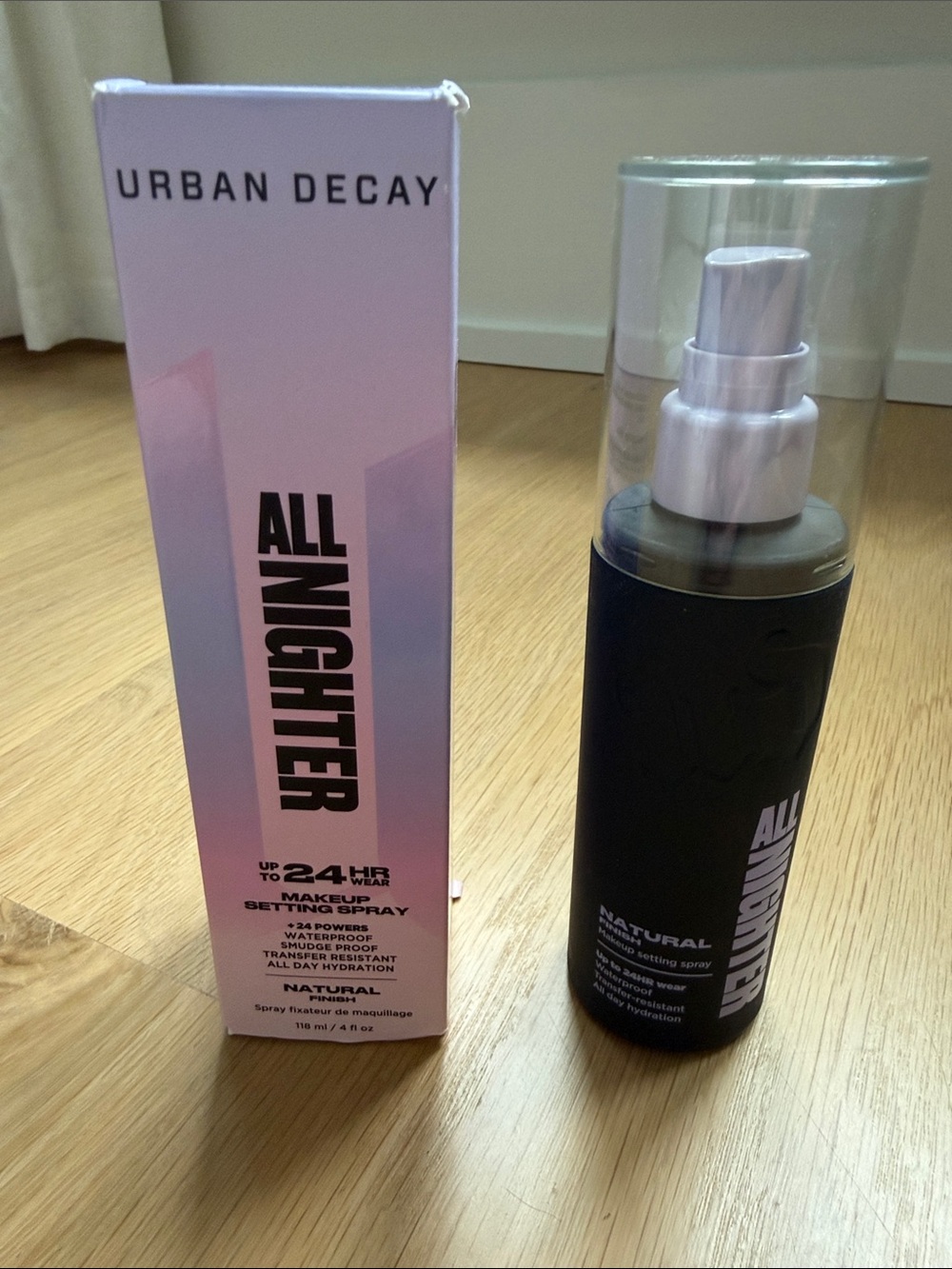 New Urban Decay All Nighter Setting Spray - Natural Finish